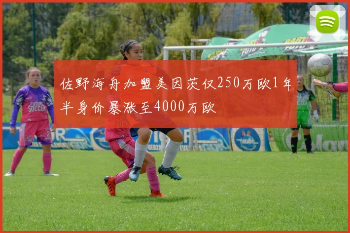 佐野海舟加盟美因茨仅250万欧1年半身价暴涨至4000万欧